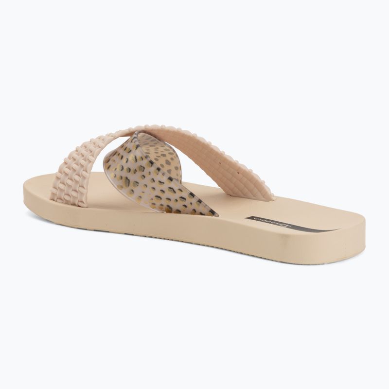 Dámské pantofle Ipanema Sense Slide beige/beige/black 3