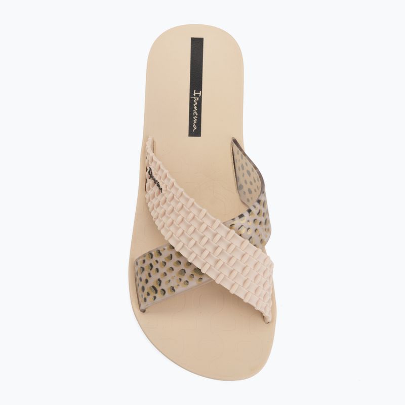 Dámské pantofle Ipanema Sense Slide beige/beige/black 5