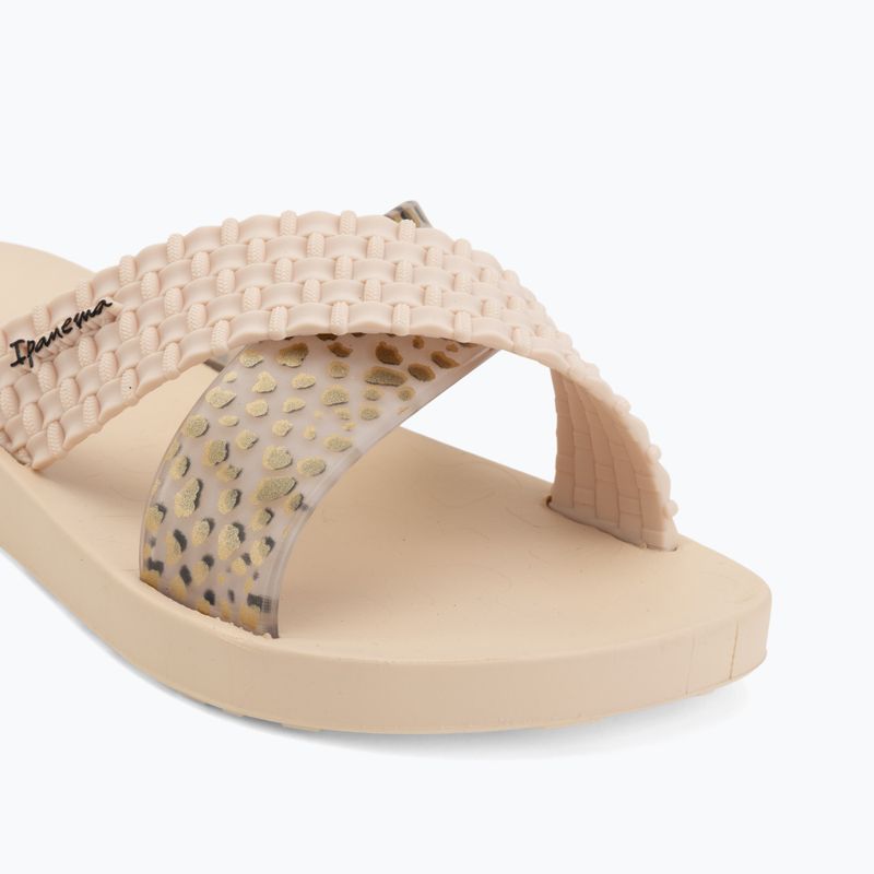 Dámské pantofle Ipanema Sense Slide beige/beige/black 7