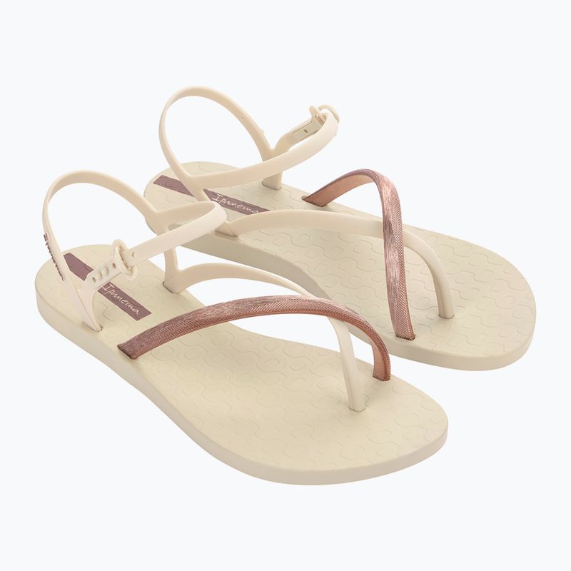 Dámské sandály Ipanema Elegant beige/gold pink 8