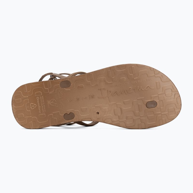 Dámské sandály Ipanema Atena brown/yellow 4