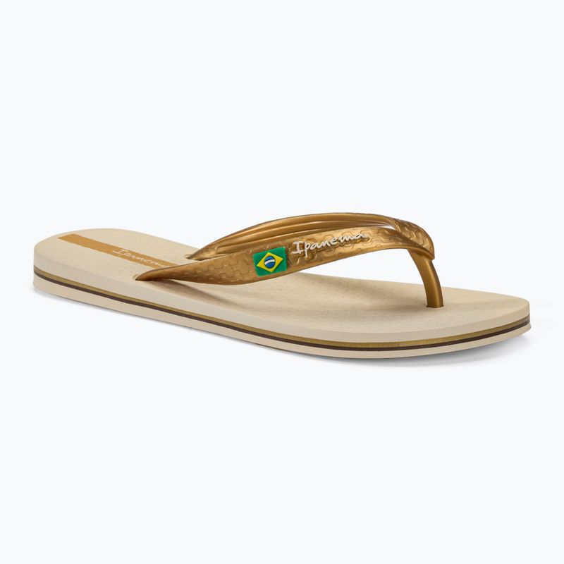 Dámské žabky Ipanema Clas Brasil II AD beige/gold