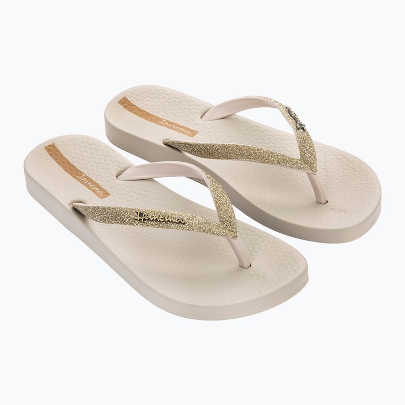 Dámské žabky Ipanema Anatomica Lolita beige 8