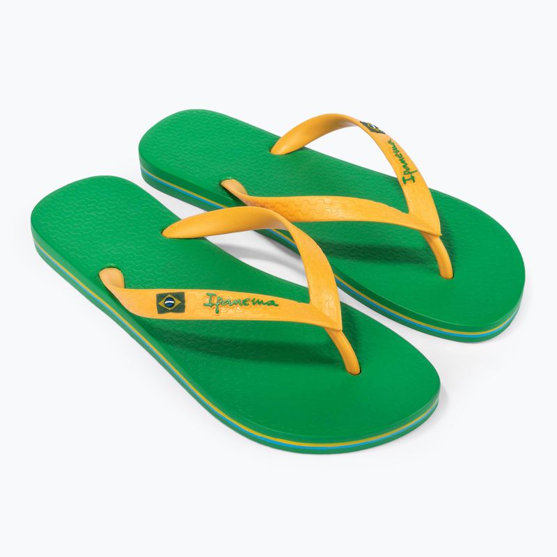 Pánské žabky Ipanema Clas Brasil II AD green/yellow 8