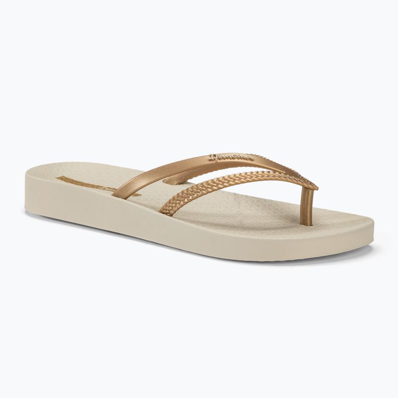 Dámské žabky Ipanema Bossa Soft V beige/gold