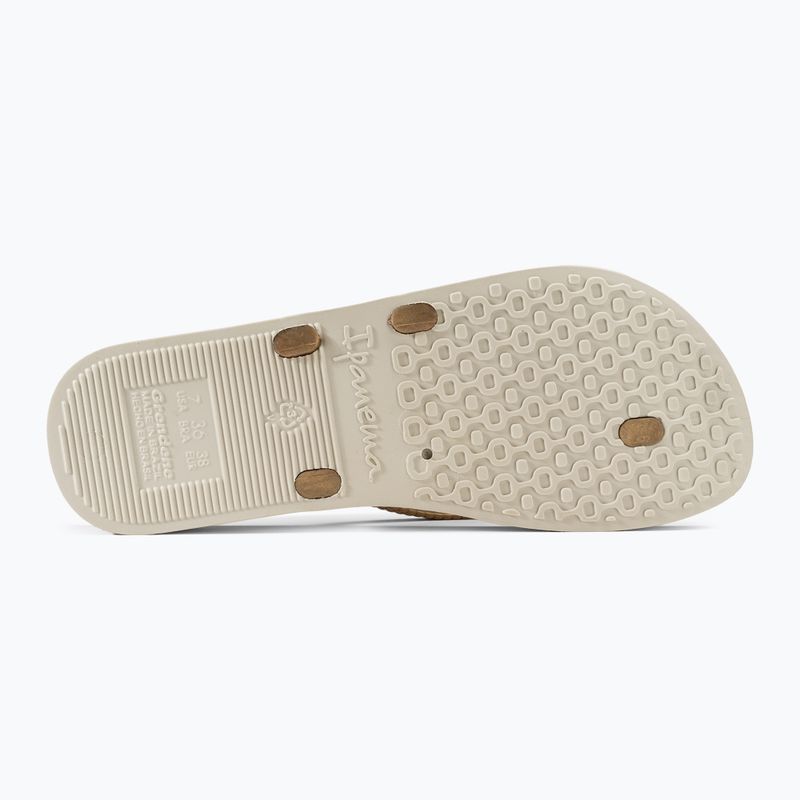 Dámské žabky Ipanema Bossa Soft V beige/gold 4