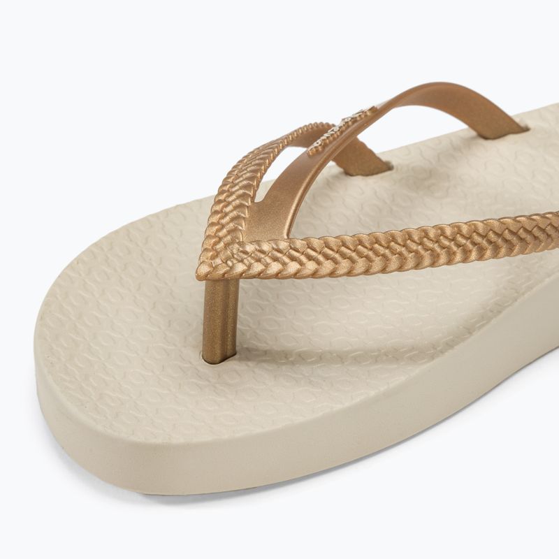 Dámské žabky Ipanema Bossa Soft V beige/gold 7