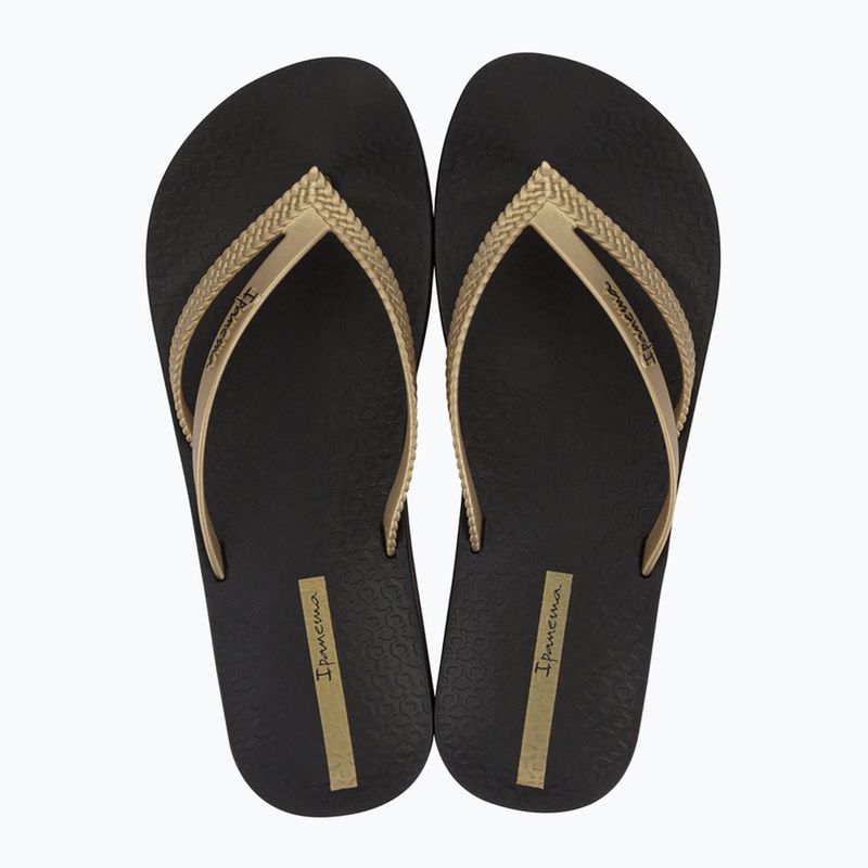 Dámské žabky Ipanema Bossa Soft V black/gold 9