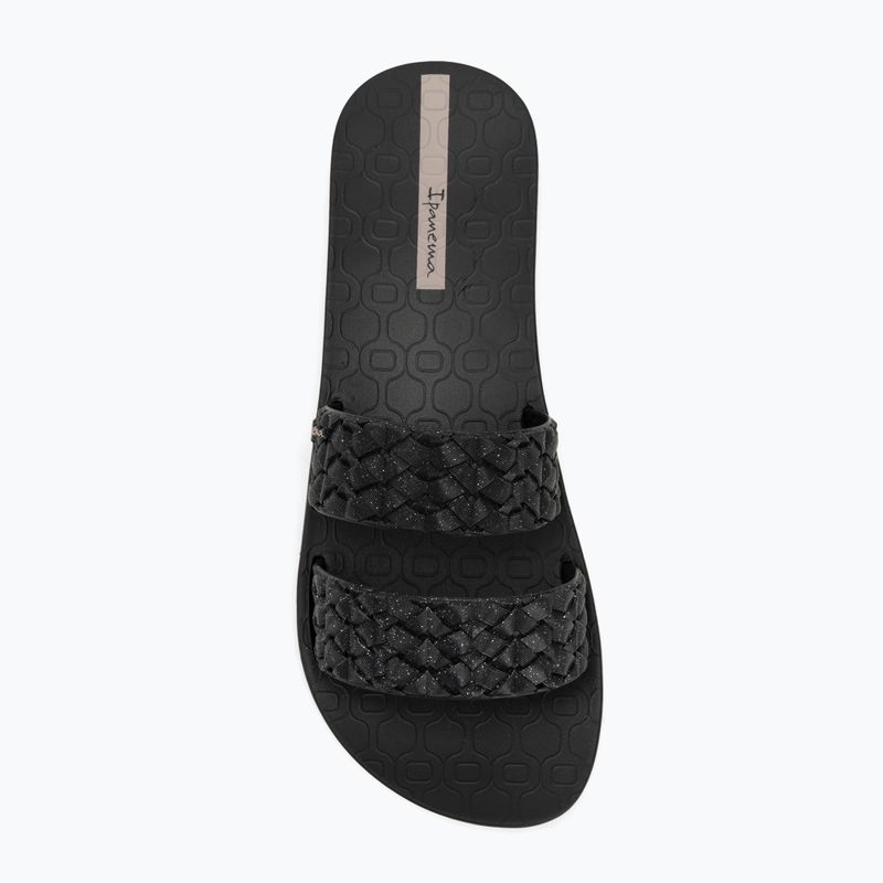 Dámské nazouváky Ipanema Renda II black/glitter black 5