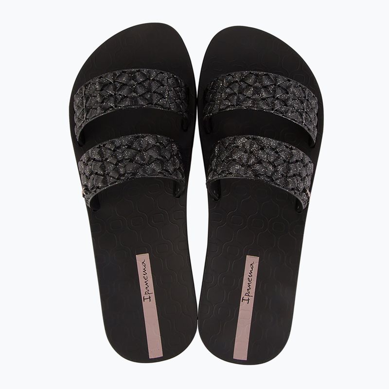 Dámské nazouváky Ipanema Renda II black/glitter black 9