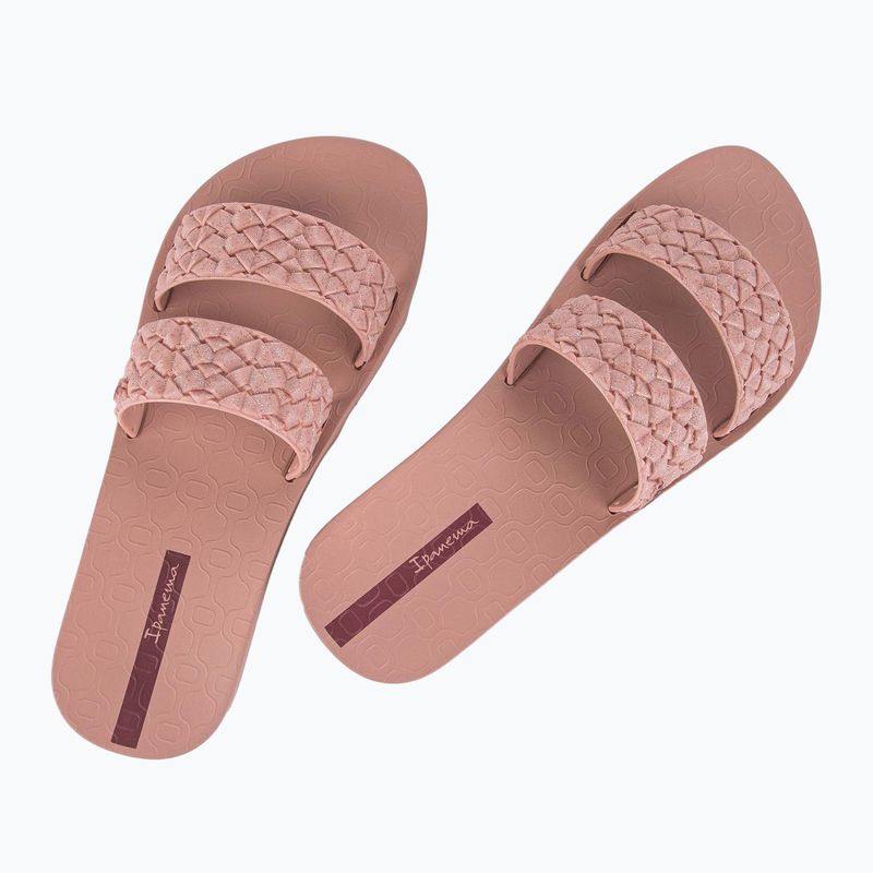 Dámské pantofle Ipanema Renda II pink/glitter pink 8