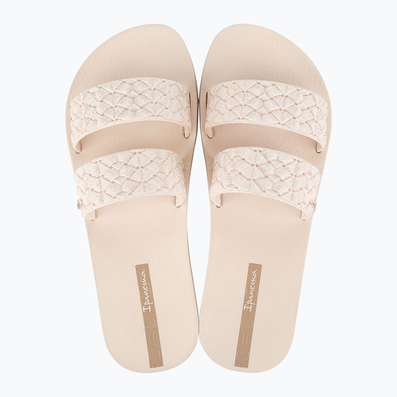 Dámské nazouváky Ipanema Renda II beige/glitter beige 9