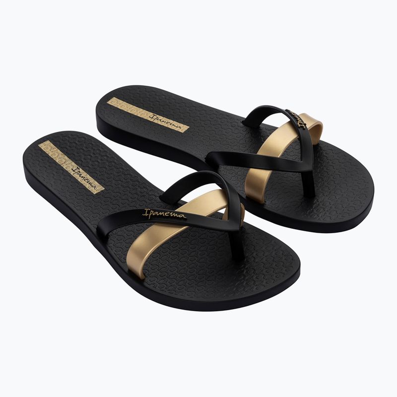 Dámské žabky Ipanema Kirei black/gold 8