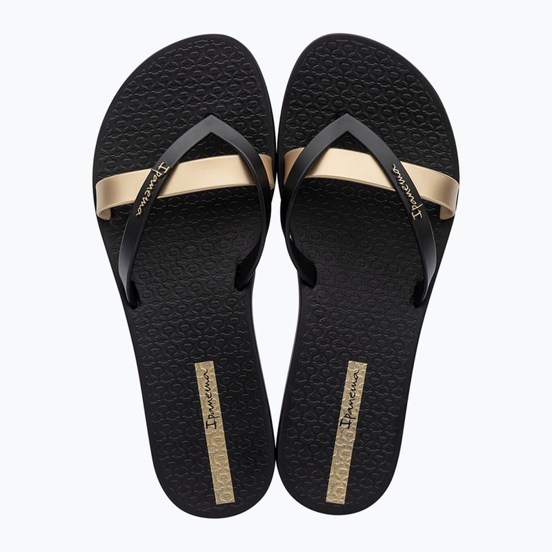 Dámské žabky Ipanema Kirei black/gold 9
