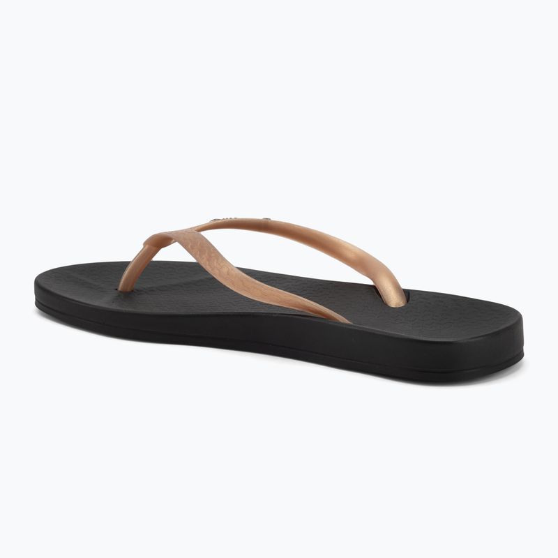 Dámské žabky Ipanema Anat Tan black/gold 3