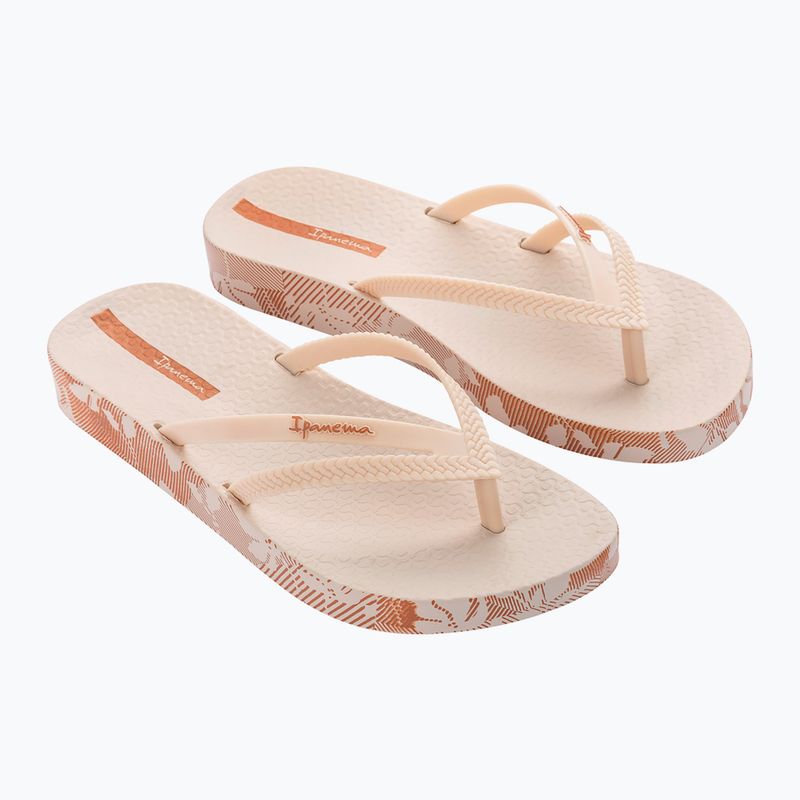 Dámské žabky Ipanema Bossa Soft V beige/light beige 8