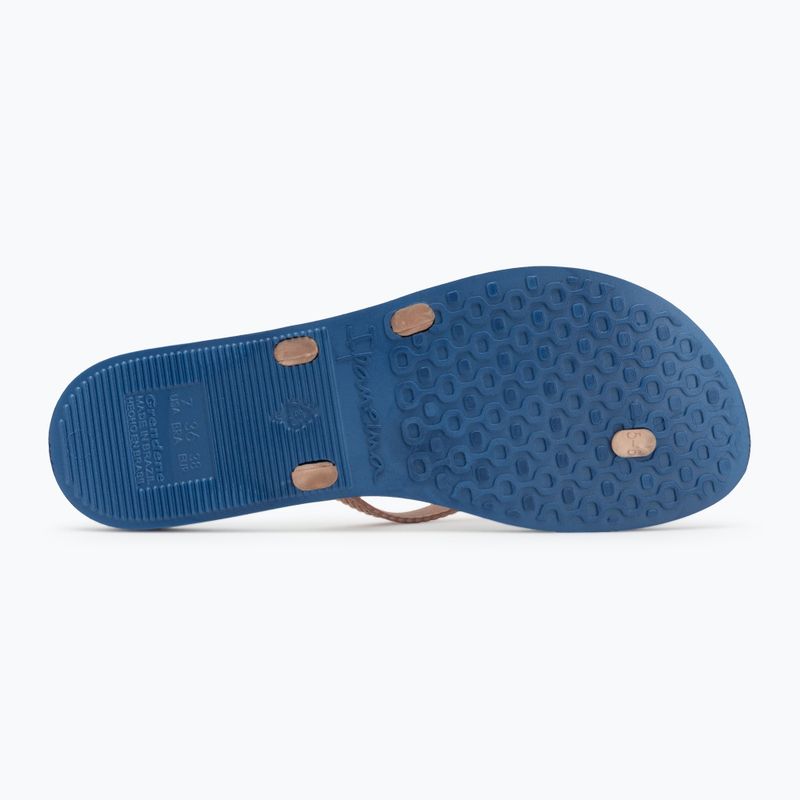 Dámské žabky Ipanema Bossa blue/metallic pink 4