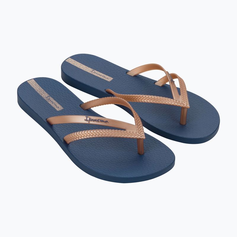 Dámské žabky Ipanema Bossa blue/metallic pink 8