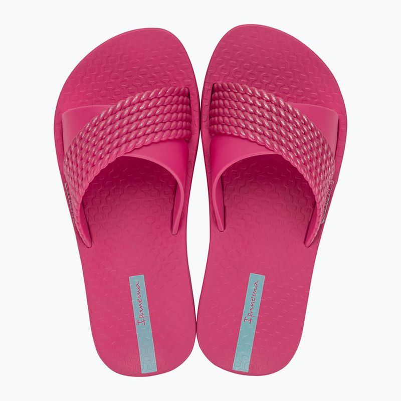 Dětské nazouváky Ipanema Street pink/dark pink/green 9