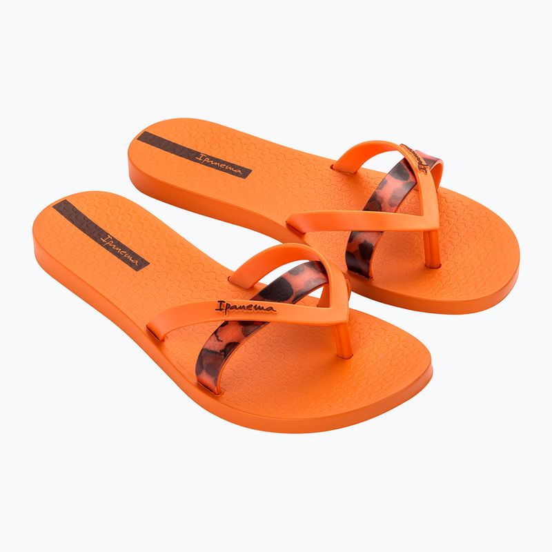 Dámské žabky Ipanema Kirei Chic orange/brown 8