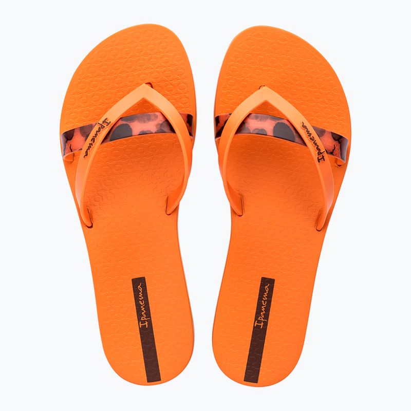 Dámské žabky Ipanema Kirei Chic orange/brown 9
