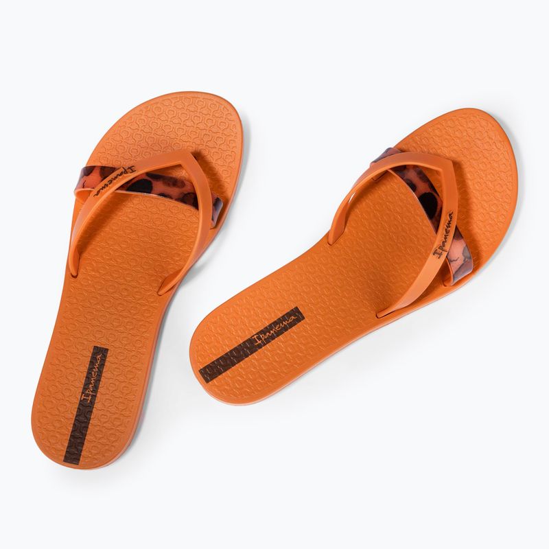 Dámské žabky Ipanema Kirei Chic orange/brown 10