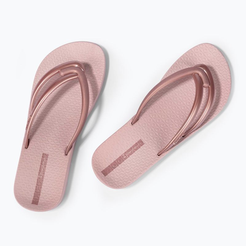 Dámské žabky Ipanema Comfy pink/metallic pink 10