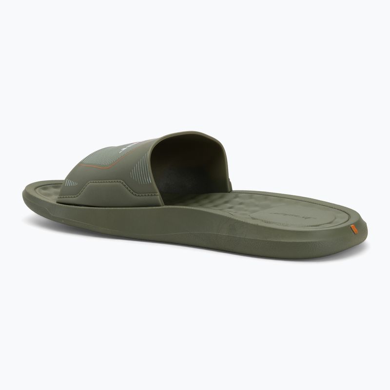 Pánské nazouváky RIDER Step Slide green/green/white 3