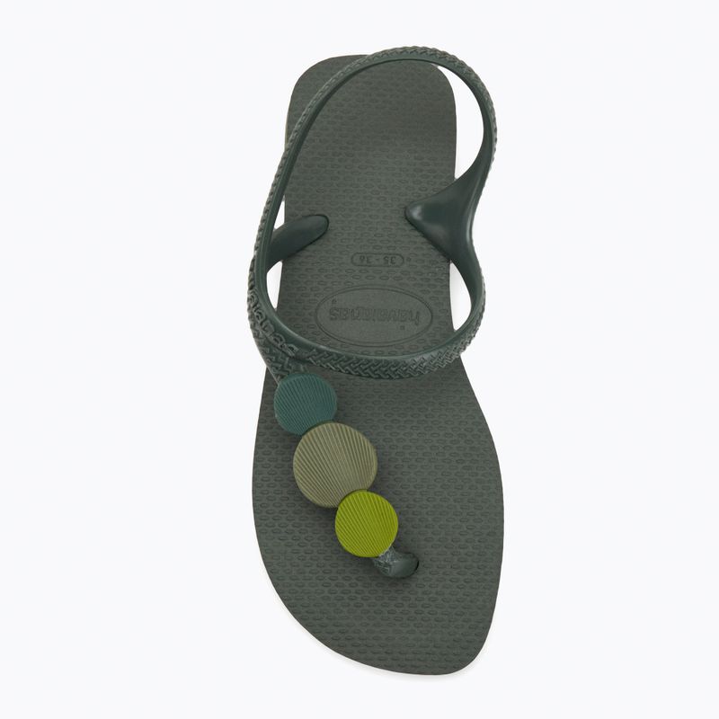 Dámské sandály Havaianas Flash Urban Plus olive green 5