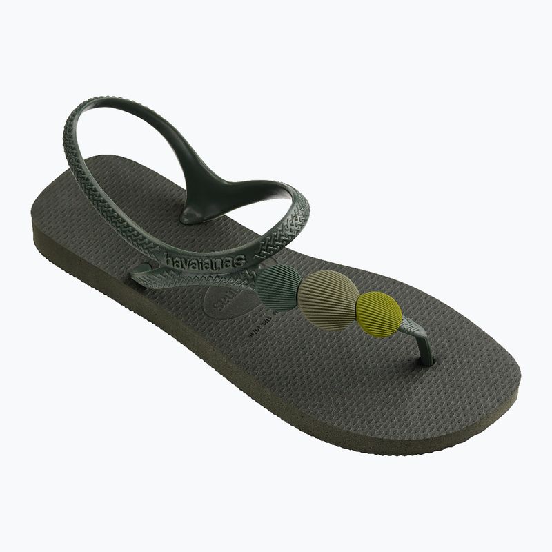 Dámské sandály Havaianas Flash Urban Plus olive green 8
