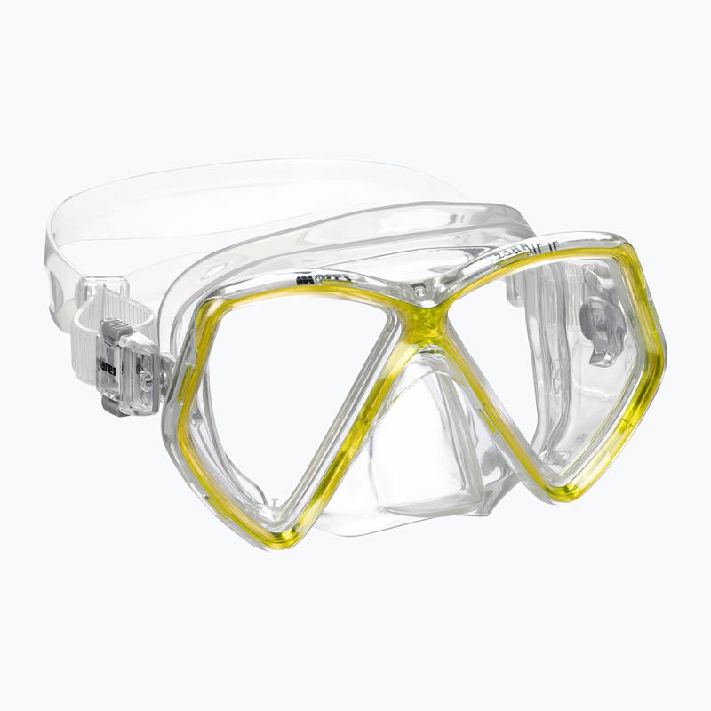 Dětská šnorchlovací maska Mares Zephir JR yellow/clear