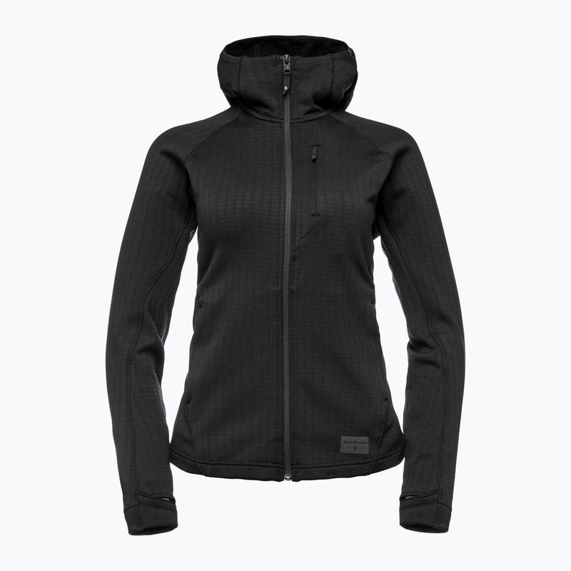 Dámská trekingová mikina Black Diamond Factor Hoody černá AP7440800002 6