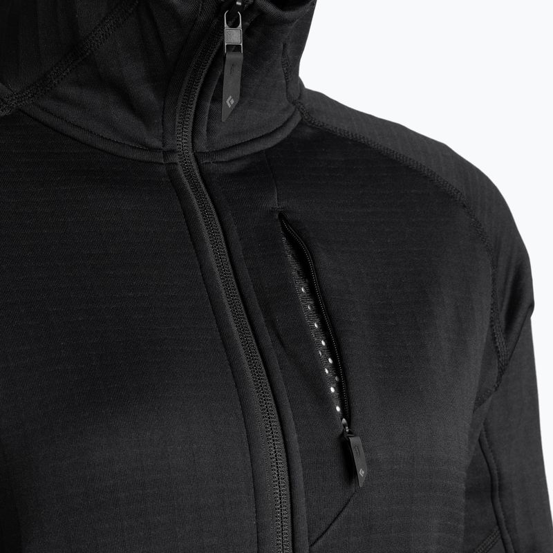 Dámská trekingová mikina Black Diamond Factor Hoody černá AP7440800002 9