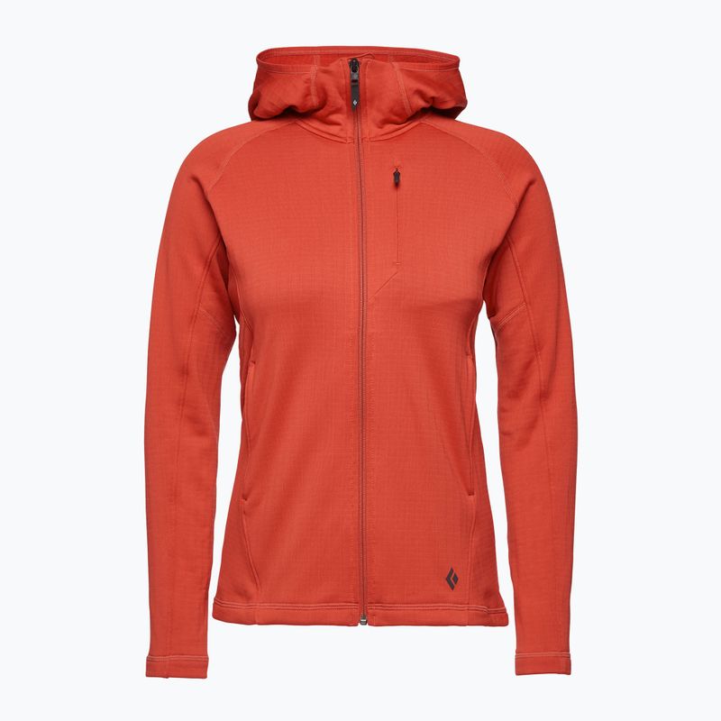 Dámská trekingová mikina Black Diamond Factor Hoody červená AP7440806039 5