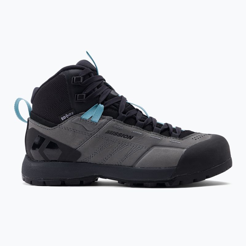 Dámské přístupové boty Black Diamond Mission LT Mid WP Aprch šedé 2