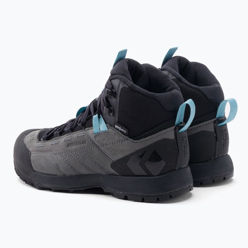 Dámské přístupové boty Black Diamond Mission LT Mid WP Aprch šedé 3