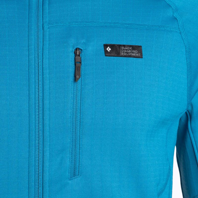 Pánská trekingová mikina Black Diamond Factor Hoody modrá AP7440404015 6