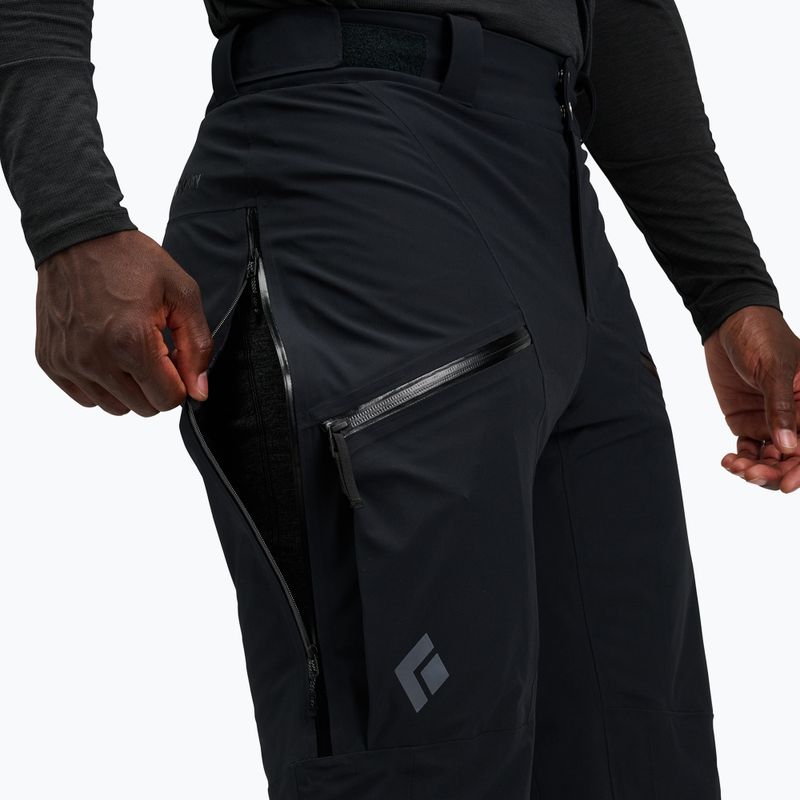 Pánské lyžařské kalhoty Black Diamond Recon Insulated black 4
