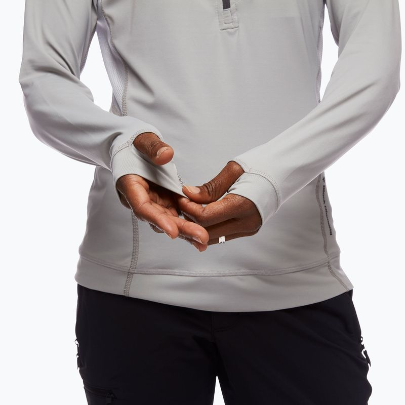 Dámská trekingová mikina Black Diamond Alpenglow Pro Hoody pewter 4