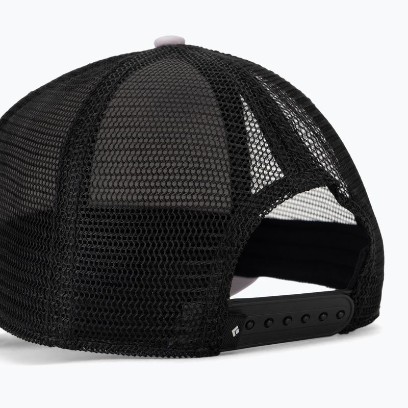 Kšiltovka Black Diamond Trucker soft lilac/black/black icon patch 4