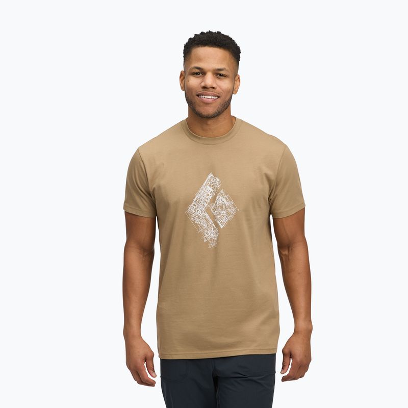 Pánské tričko Black Diamond Equipmnt For Alpinist SS Tee houba