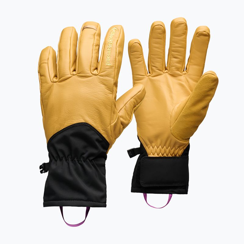 Trekkingové rukavice Black Diamond Tour beeswax/black