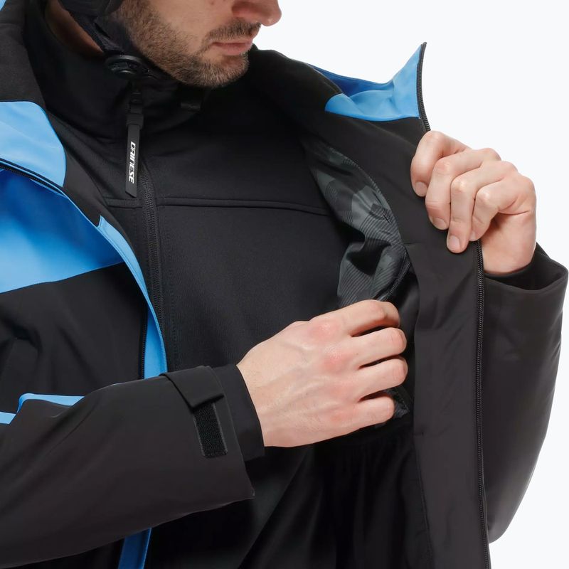 Pánská lyžařská bunda Dainese Avera Dermizax EV Core Ready blue/stretch limo 5