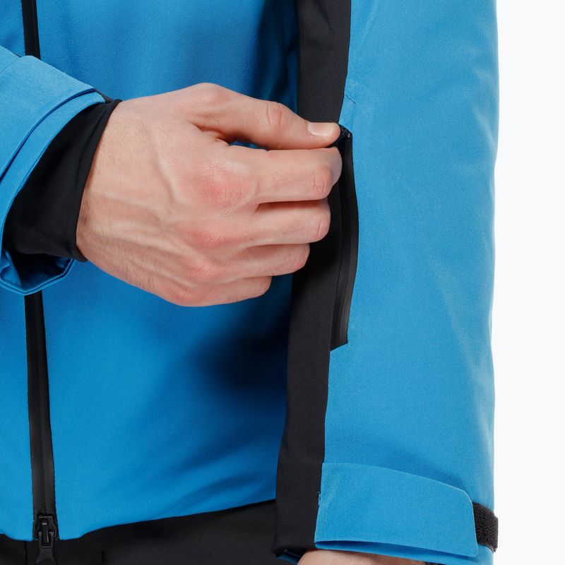 Pánská lyžařská bunda Dainese Etra Aerosense Dry Core Ready blue/stretch limo 9
