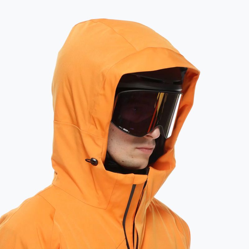 Pánská lyžařská bunda Dainese Etra Aerosense Dry Core Ready oriole orange/stretch limo 4