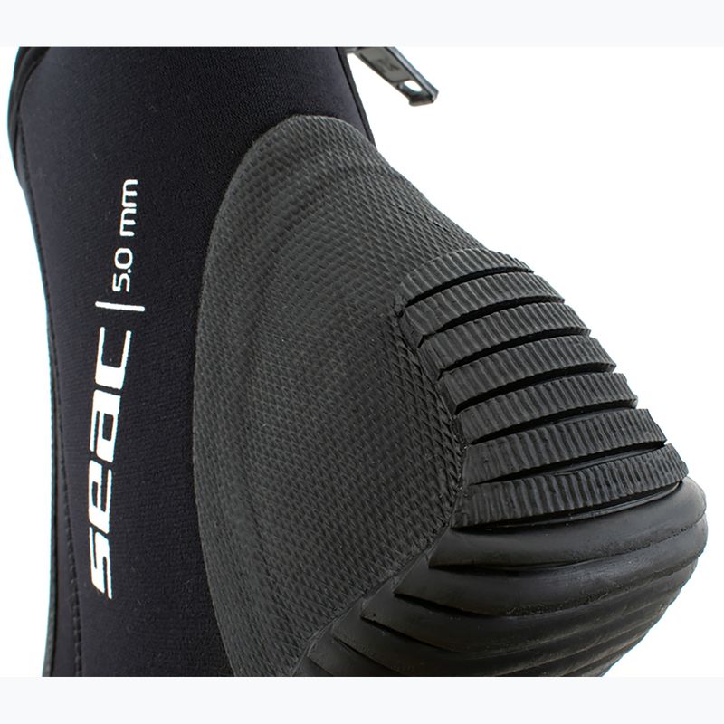 Neoprenové boty SEAC Basic HD Zip 5 mm black 7