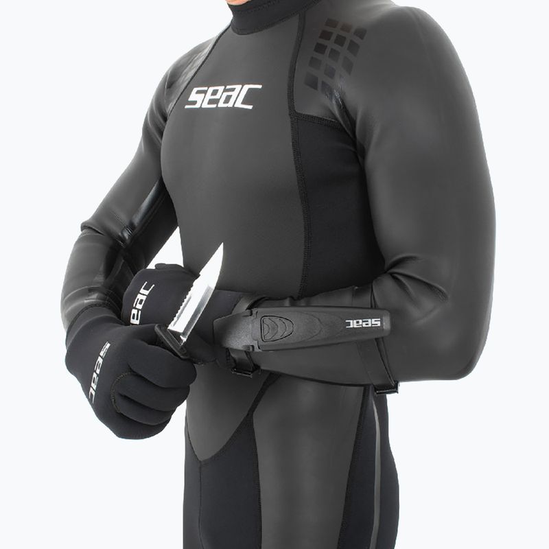 Nůž na potápění SEAC Hammer black 6
