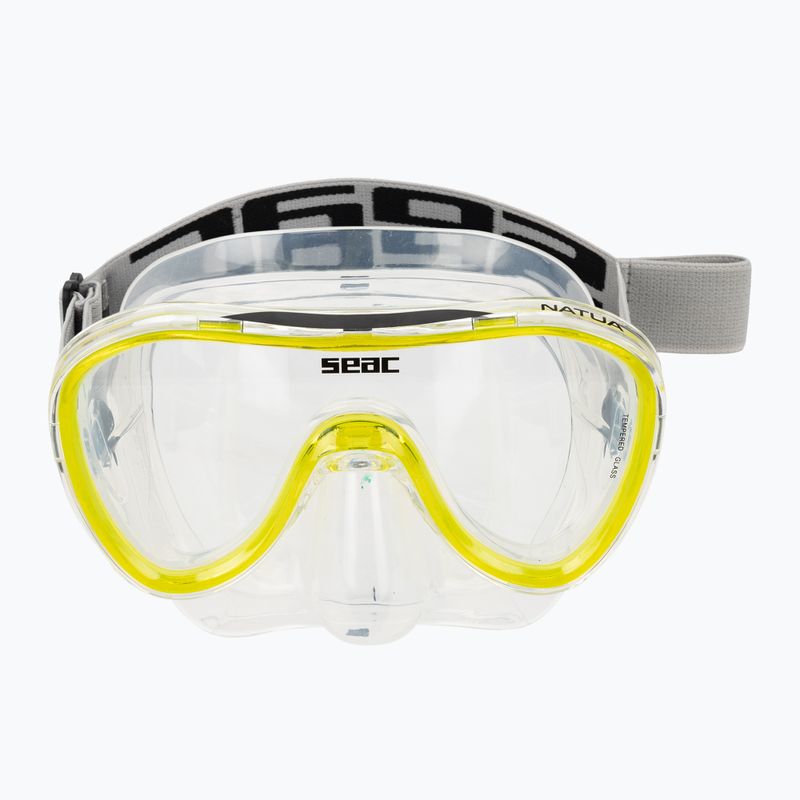 Šnorchlovací maska Seac Natua yellow 2