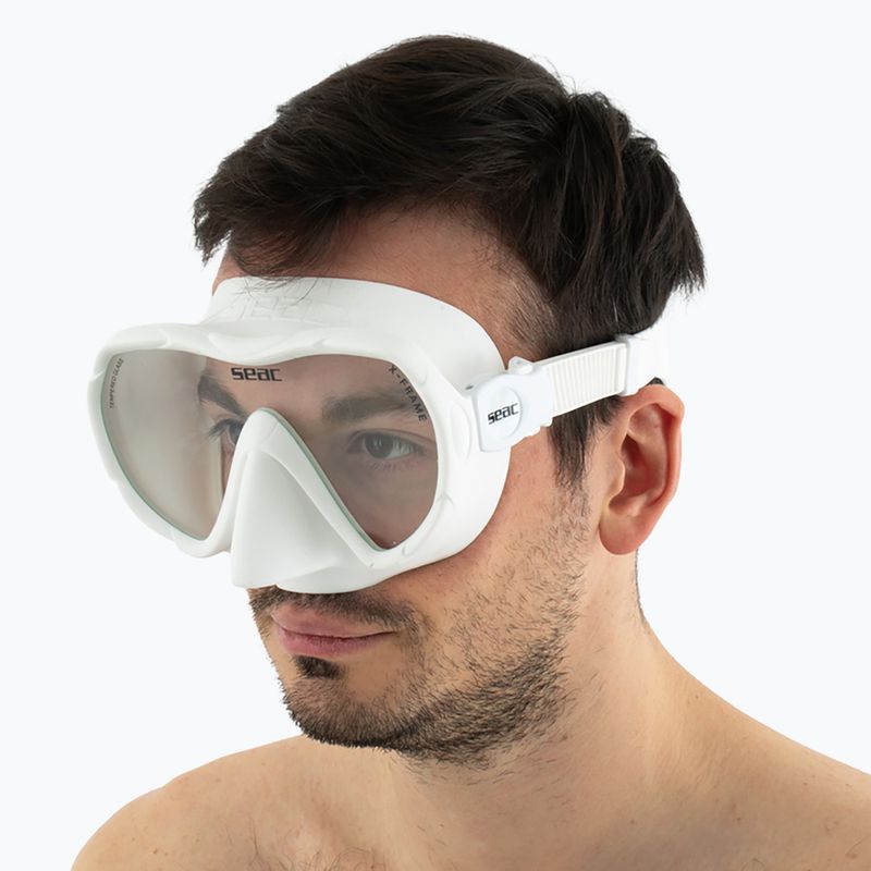 Potápěčská maska SEAC X-Frame white 10