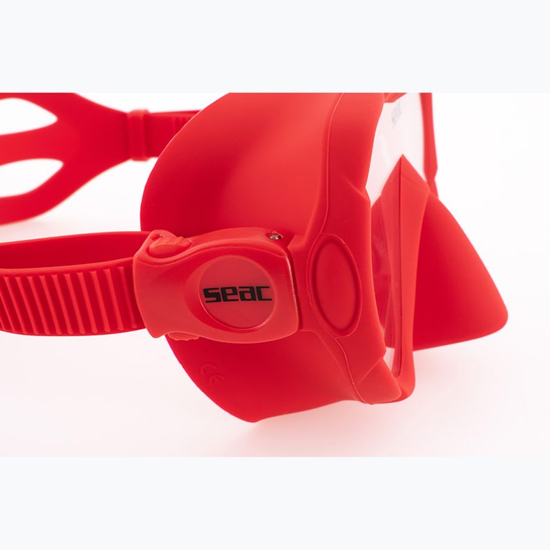 Potápěčská maska SEAC X-Frame red 5